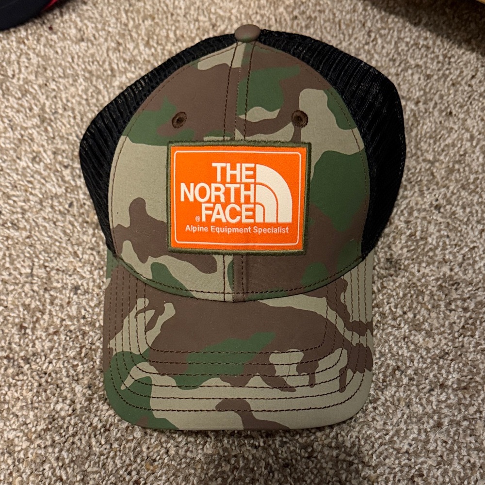 The North Face Black and Green Cap
